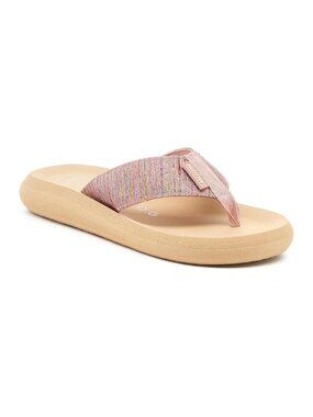 Rocket Dog Women's Spotlight Pink Perry Stripe Flip Flop